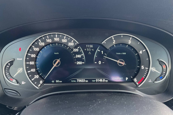 2018 BMW 5 серии с пробегом 75 633 км