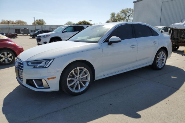2019 Audi A4 с пробегом 39 060 км